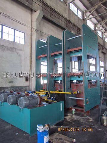 1000t Rubber Platen Vulcanizer Press / Rubber Vulcanizer (ISO/CE)
