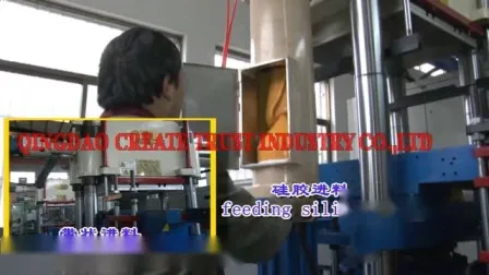 Heißer Verkauf neue fortschrittliche Technologie Gummi-Spritzgießmaschine/Gummi-Spritzgießmaschine (CE/ISO9001)
