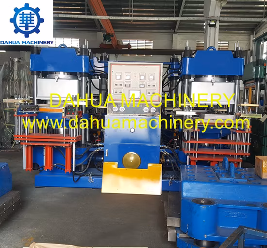 200-Tonnen-Gummi-Vakuum-Kompressionsformmaschine ISO/Ce 560 mm * 560 mm